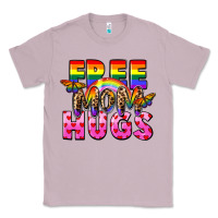 Lilac Free Mom hugs Classic Tee - FaDigitalArtStudio