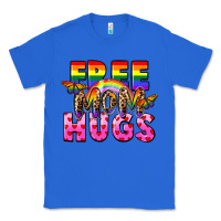True Royal Free Mom hugs Classic Tee - FaDigitalArtStudio