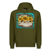Army Green western mother's day mawmaw tumbler Premium Hoodie - BarkalooDesign