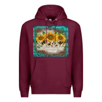 Burgundy western mother's day mawmaw tumbler Premium Hoodie - BarkalooDesign