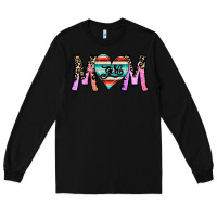 Black girl mom Long Sleeve Tee - CowhideDigitalArt