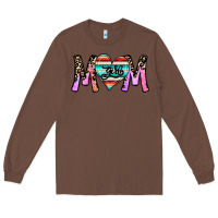 Chestnut girl mom Long Sleeve Tee - CowhideDigitalArt