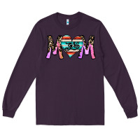 Plum girl mom Long Sleeve Tee - CowhideDigitalArt