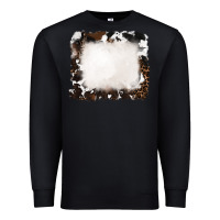 Black cowhide frames background Premium Sweatshirt - RanaPortraitStore
