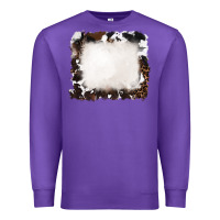 Purple cowhide frames background Premium Sweatshirt - RanaPortraitStore