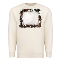 Sandshell cowhide frames background Premium Sweatshirt - RanaPortraitStore