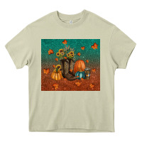 Mossy fall tumbler Heavy Core Tee - RanaPortraitStore