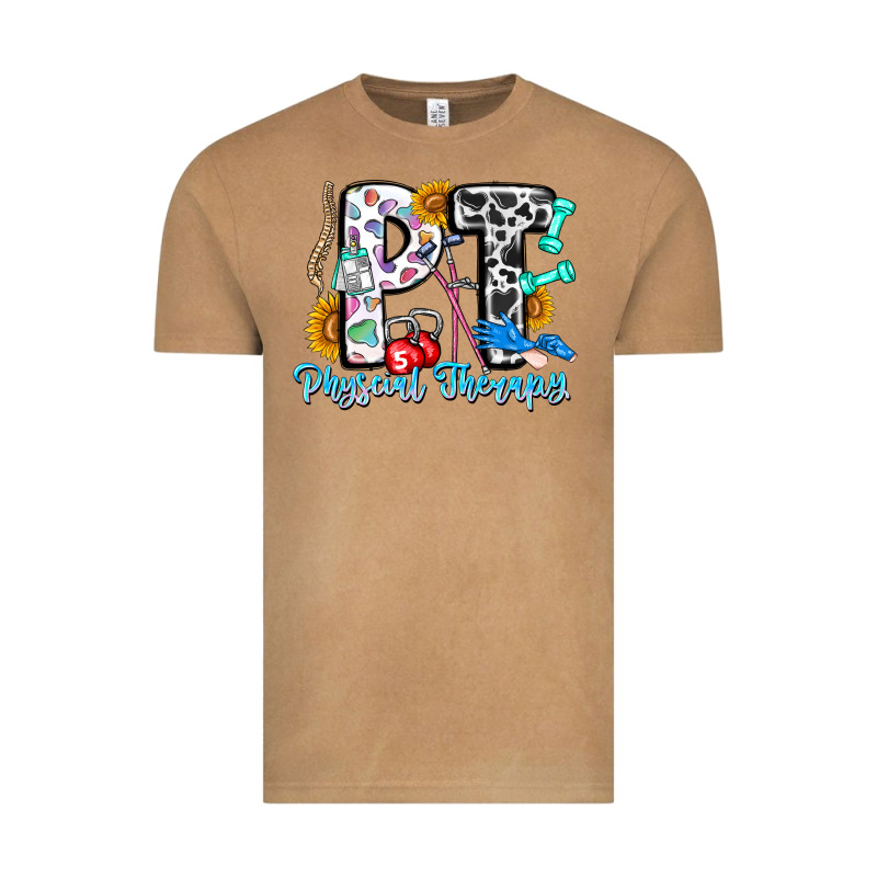 Pt Therapy Vintage Tee by CowhideDigitalArt | Teevron