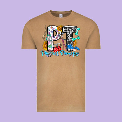 Pt Therapy Vintage Tee Designed By Cowhidedigitalart