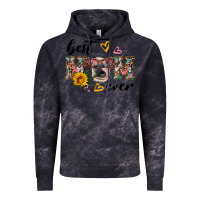 Cloud Black best mom ever with cow Vintage Hoodie - Artiststas