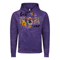 Cloud Purple best mom ever with cow Vintage Hoodie - Artiststas