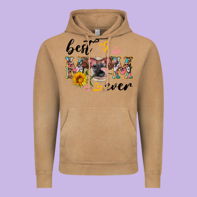Best Mom Ever With Cow Vintage Hoodie Designed By Artiststas