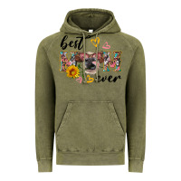Vintage Olive best mom ever with cow Vintage Hoodie - Artiststas