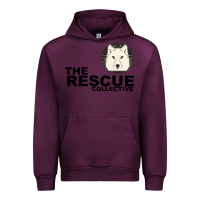 Mauve Wine The Rescue Collective Urban Hoodie - Bettercallsaul