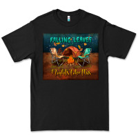 Black falling leaves and nights like this mouse pad Premium Tee - BundleAndBundleShop
