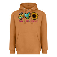 Meerkat Peace Love Sunshine Heavyweight Hoodie - RanaPortraitStore