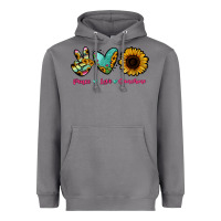 Storm Peace Love Sunshine Heavyweight Hoodie - RanaPortraitStore