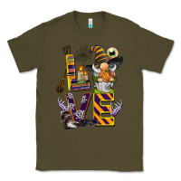Army Green halloween love gnome Classic Tee - BarkalooDesign