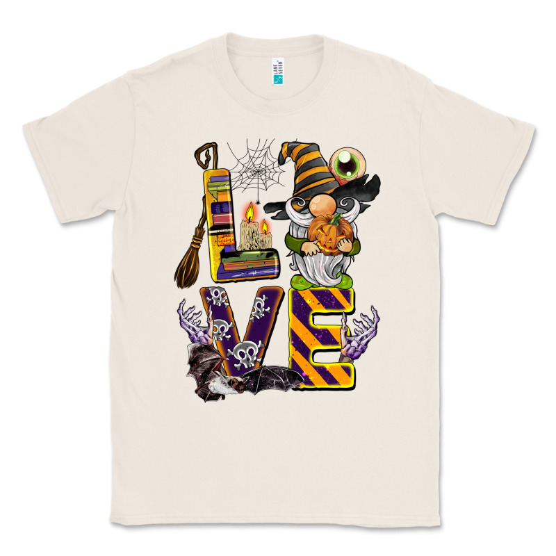 Halloween Love Gnome Classic Tee by BarkalooDesign | Teevron