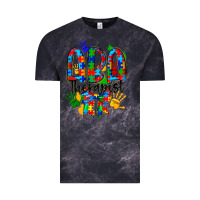 Cloud Black aba therapist Vintage Tee - CowhideDigitalArt