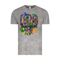 Cloud Rock aba therapist Vintage Tee - CowhideDigitalArt