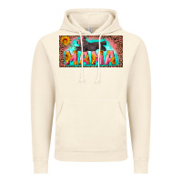 Vintage Artic mama with baby bear and leopard license plate Vintage Hoodie - Artiststas