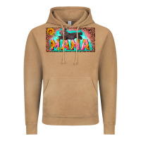 Vintage Camel mama with baby bear and leopard license plate Vintage Hoodie - Artiststas