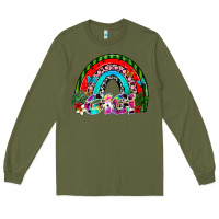 Army Green gigi Long Sleeve Tee - SublimationCraftShop