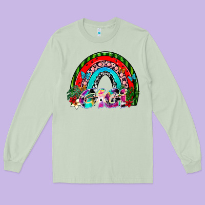 Gigi Long Sleeve Tee Designed By Sublimationcraftshop