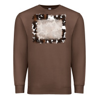Chestnut cowhide frames background Premium Sweatshirt - RanaPortraitStore
