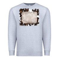 Heather Grey cowhide frames background Premium Sweatshirt - RanaPortraitStore