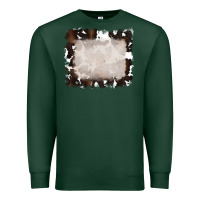 Sports Green cowhide frames background Premium Sweatshirt - RanaPortraitStore