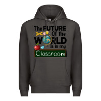 Smoke the future of the world is in my classroom Premium Hoodie - BarkalooDesign