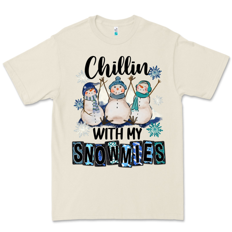 Chillin With My Snowmies Premium Tee by FaDigitalArtStudio | Teevron