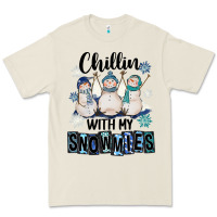 Bone Chillin With My Snowmies Premium Tee - FaDigitalArtStudio