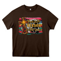 Chocolate Brown jesus i̇s the reason for the season christmas Heavy Core Tee - RanaPortraitStore