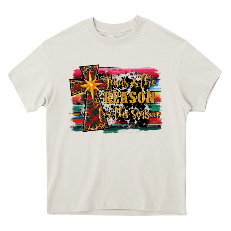 Jesus İs The Reason For The Season Christmas Heavy Core Tee by RanaPortraitStore | Teevron