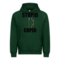 Forest Green Stupid Cupid Urban Hoodie - Bettercallsaul