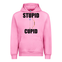 Fuchsia Pink Stupid Cupid Urban Hoodie - Bettercallsaul