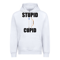 White Stupid Cupid Urban Hoodie - Bettercallsaul