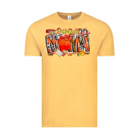 Vintage Mustard basketball mama Vintage Tee - CowhideDigitalArt