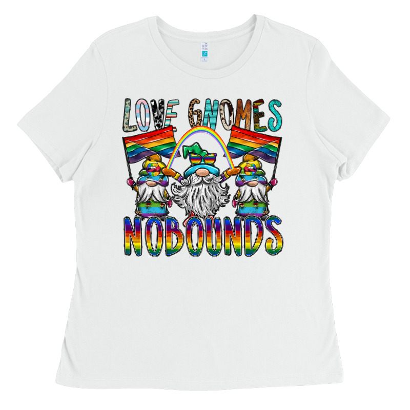 Love Gnomes Nobounds Ladies Tee by SublimationCraftShop | Teevron