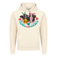 Vintage Artic hogs and kisses pigs Vintage Hoodie - Artiststas