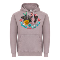 Vintage Zinc hogs and kisses pigs Vintage Hoodie - Artiststas
