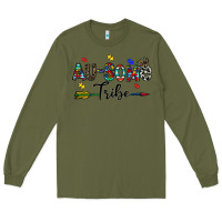 Army Green au some tribe Long Sleeve Tee - CowhideDigitalArt