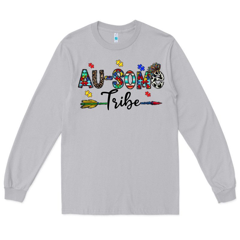 Au Some Tribe Long Sleeve Tee by CowhideDigitalArt | Teevron