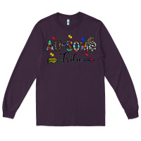 Plum au some tribe Long Sleeve Tee - CowhideDigitalArt