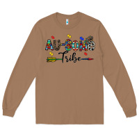 Toasted Coconut au some tribe Long Sleeve Tee - CowhideDigitalArt