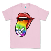 Bubblegum Pink Pride LGBT Sign Tongue Classic Tee - Jasminsmagicworld