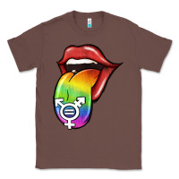 Chestnut Pride LGBT Sign Tongue Classic Tee - Jasminsmagicworld